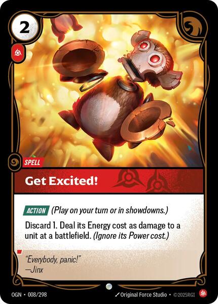 Get Excited! (008/298) [Origins]