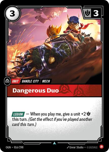 Dangerous Duo (016/298) [Origins]