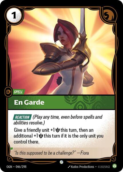 En Garde (046/298) [Origins]