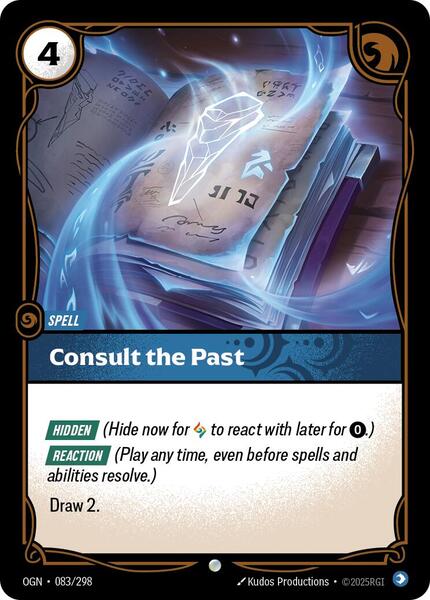 Consult the Past (083/298) [Origins]