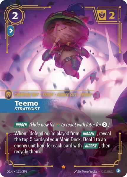 Teemo - Strategist (121/298) [Origins]