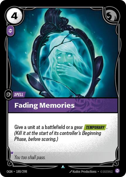 Fading Memories (180/298) [Origins]