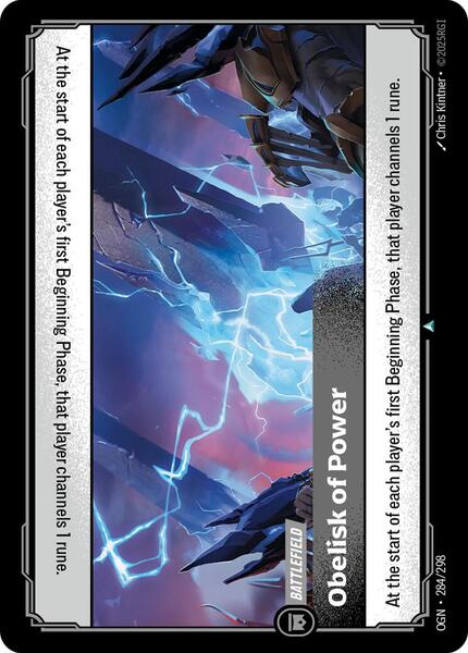 Obelisk of Power (284/298) [Origins]