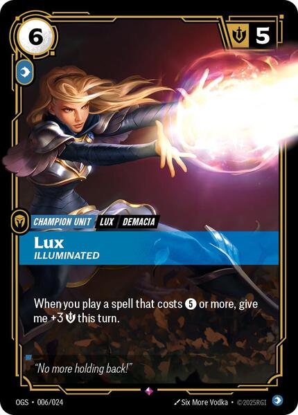 Lux - Illuminated (006/024) [Origins: Proving Grounds]