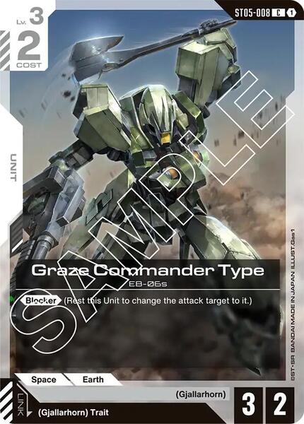 Graze Commander Type (008) [Starter Deck 05: Iron Bloom]