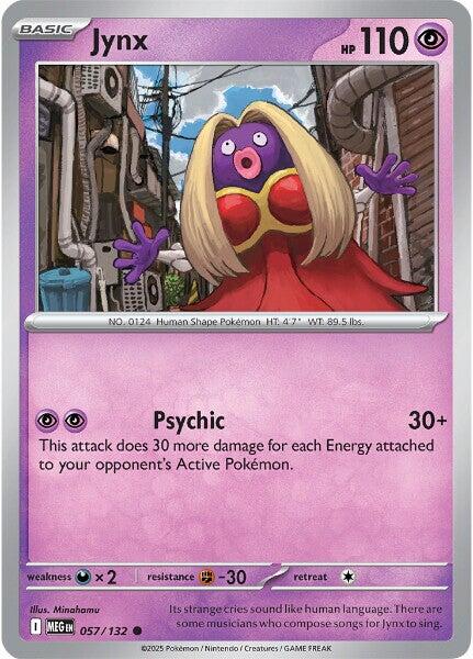 Jynx (057/132) [Mega Evolution: Base Set]