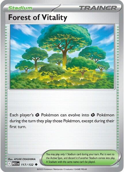 Forest of Vitality (117/132) [Mega Evolution: Base Set]