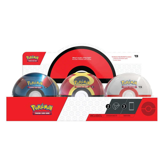 Poke Ball Tin - Display (2025)