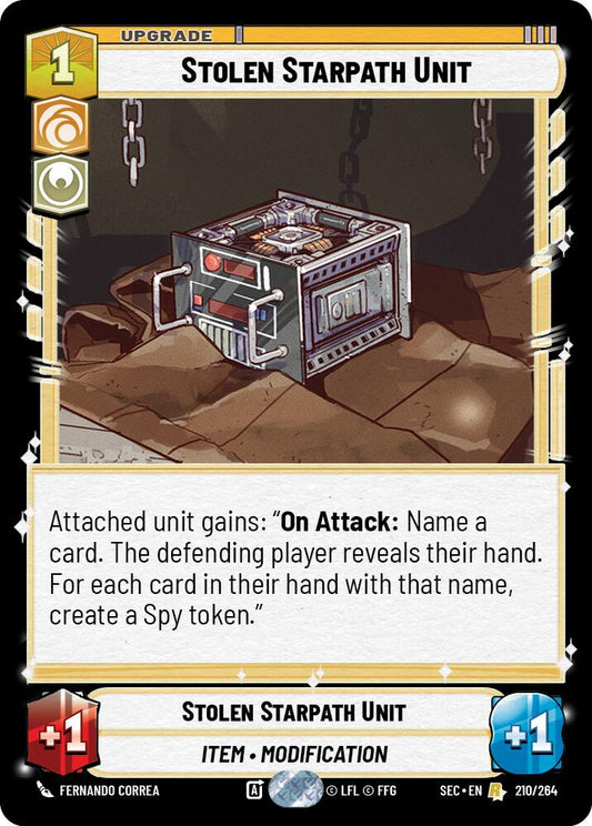 Stolen Starpath Unit (210/264) (210/264) [Secrets of Power]