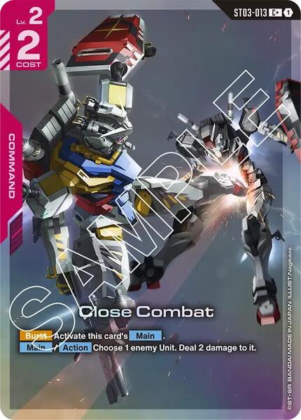 Close Combat (C+) (013) [Starter Deck 06: Clan Unity]