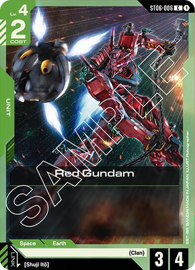 Red Gundam (C) (006) [Starter Deck 06: Clan Unity]