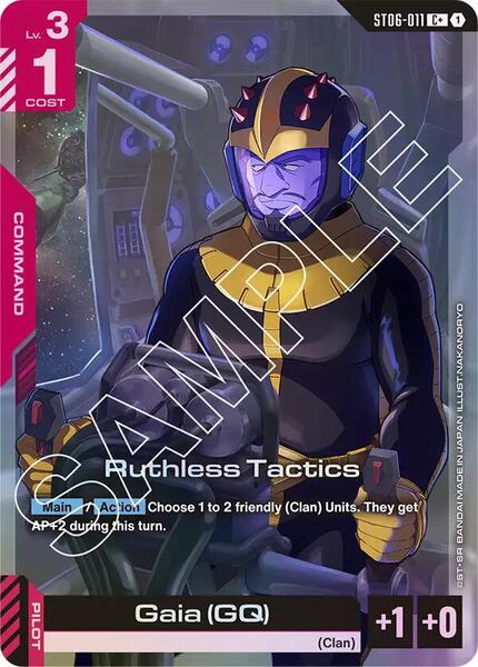 Ruthless Tactics (C+) (011) [Starter Deck 06: Clan Unity]