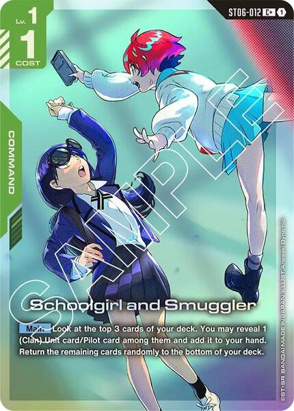 Schoolgirl and Smuggler (C+) (012) [Starter Deck 06: Clan Unity]
