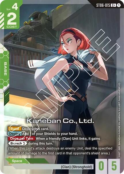 Kaneban Co., Ltd. (C+) (015) [Starter Deck 06: Clan Unity]