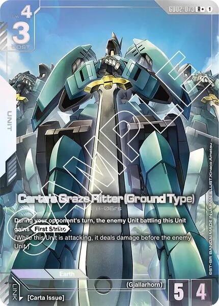 Carta's Graze Ritter (Ground Type) (R+) (073) [Dual Impact]