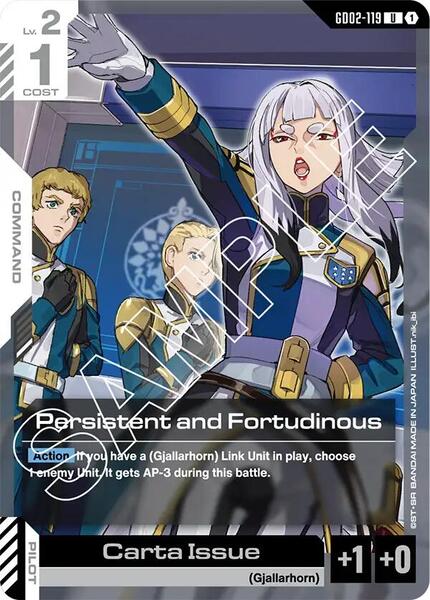 Persistent and Fortudinous (119) [Dual Impact]
