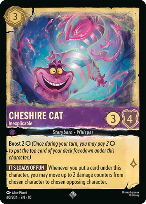 Cheshire Cat - Inexplicable (60/204) [Whispers in the Well]