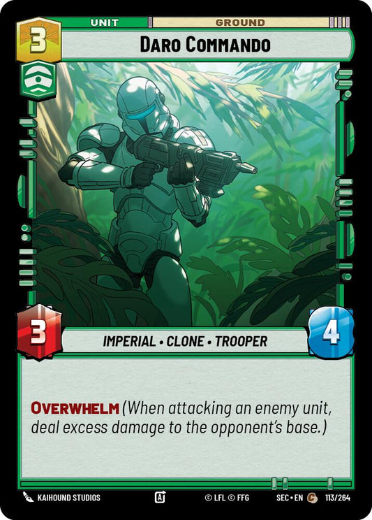 Daro Commando (113/264) (113/264) [Secrets of Power]