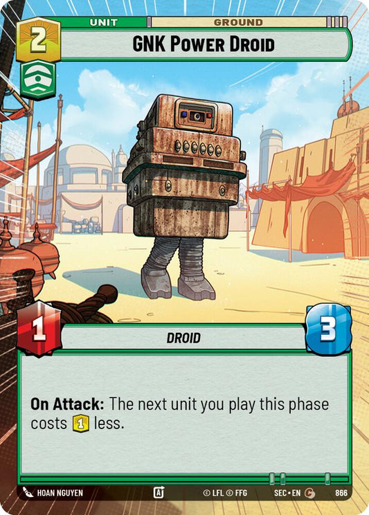 GNK Power Droid (866) (Hyperspace Foil) (866) [Secrets of Power]