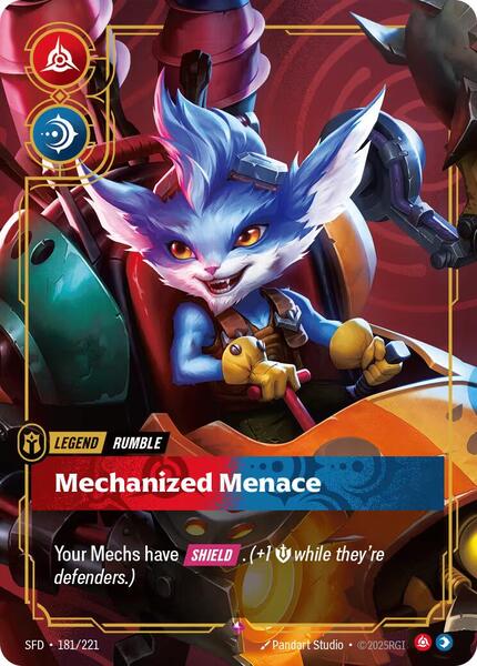Rumble - Mechanized Menace (181/221) [Spiritforged]