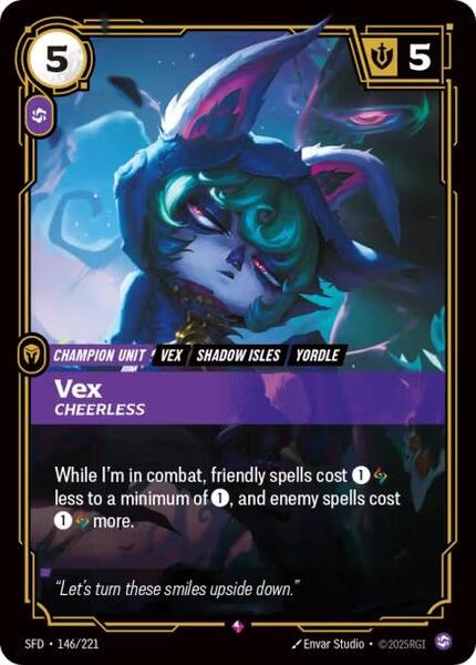 Vex - Cheerless (146/221) [Spiritforged]
