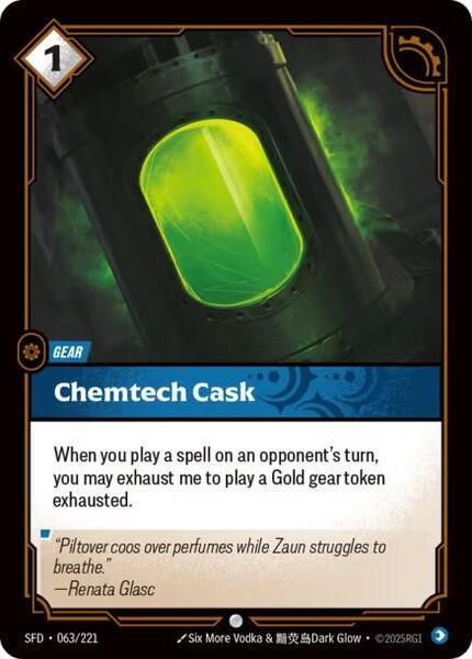 Chemtech Cask (063/221) [Spiritforged]