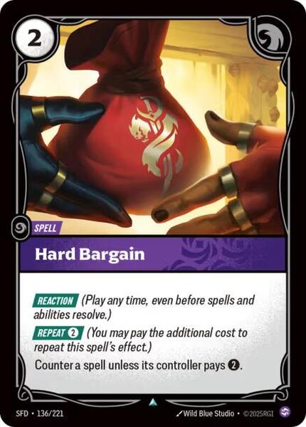 Hard Bargain (136/221) [Spiritforged]