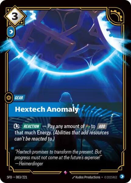 Hextech Anomaly (083/221) [Spiritforged]