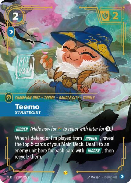 Teemo - Strategist (Signature) (230*/221) [Spiritforged]