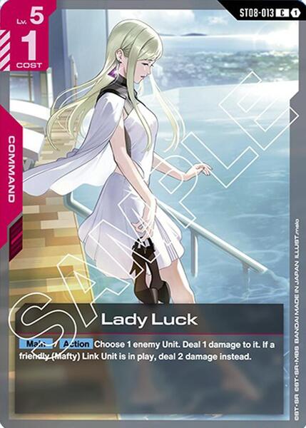 Lady Luck (013) [Starter Deck 08: Flash of Radiance]
