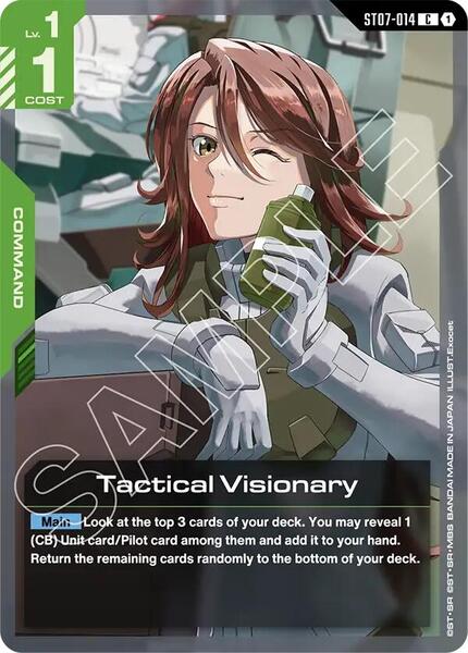Tactical Visionary (014) [Starter Deck 07: Celestial Drive]