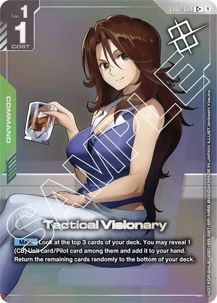 Tactical Visionary (Store Tournament Winner Pack 03) (014) [Gundam Promotional Cards]