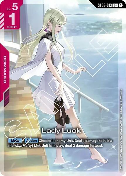 Lady Luck (C+) (013) [Starter Deck 08: Flash of Radiance]
