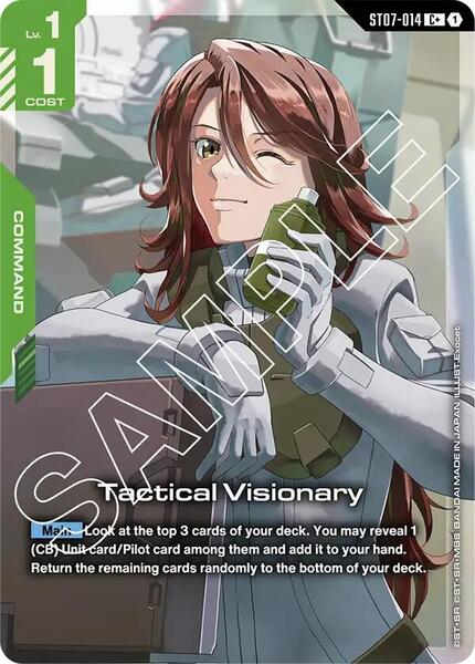 Tactical Visionary (C+) (014) [Starter Deck 07: Celestial Drive]