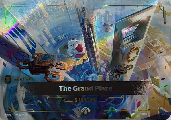 The Grand Plaza (293a/298) [Riftbound Promotional Cards]