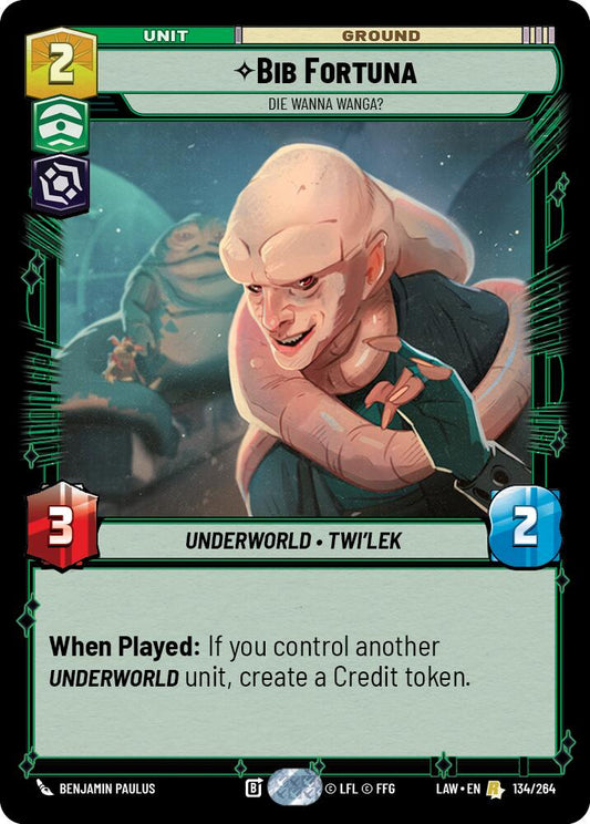 Bib Fortuna - Die Wanna Wanga? (134/264) (134/264) [A Lawless Time]