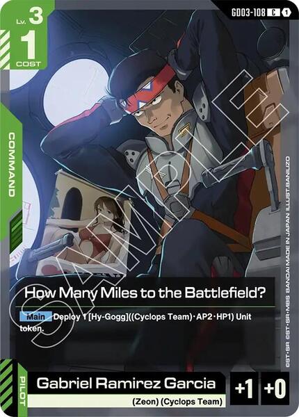 How Many Miles to the Battlefield? (108) [Steel Requiem]