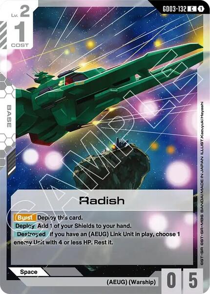 Radish (132) [Steel Requiem]