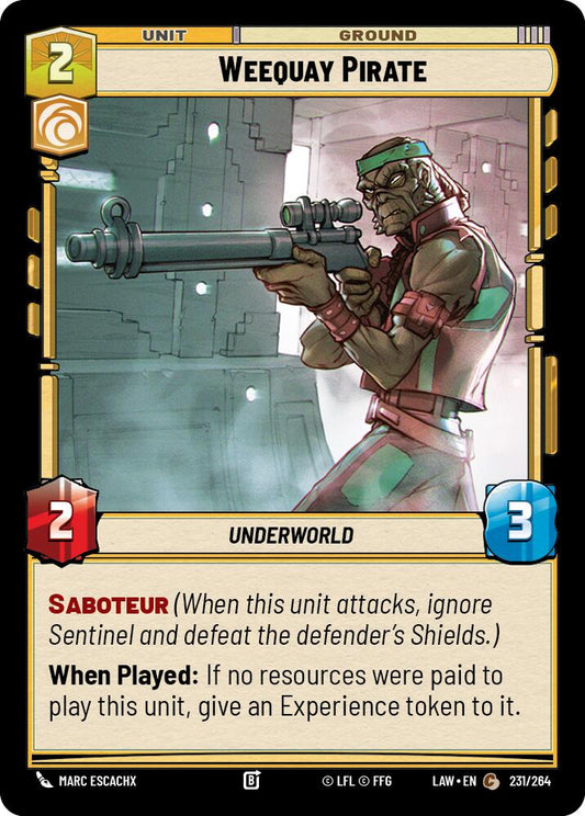 Weequay Pirate (231/264) (231/264) [A Lawless Time]
