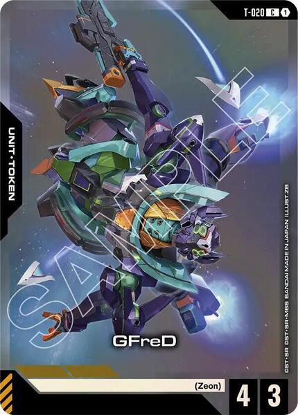 GFreD (T-020) (Premium Card Collection Gundam Assemble) (020) [Gundam Promotional Cards]