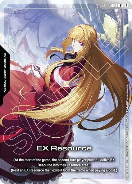 EX Resource (EXRP-004) (Premium Card Collection Gundam Assemble - PC01A) (004) [Promotional EX Resource Tokens]