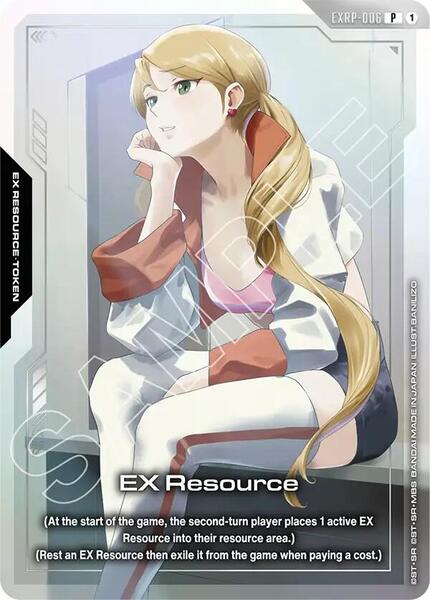 EX Resource (EXRP-006) (Premium Card Collection Gundam Assemble - PC01A) (006) [Promotional EX Resource Tokens]