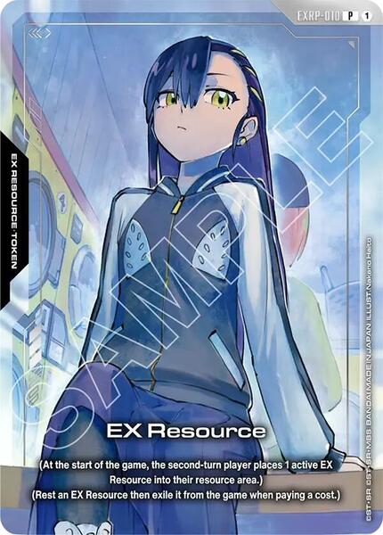 EX Resource (EXRP-010) (Premium Card Collection Gundam Assemble - PC02A) (010) [Promotional EX Resource Tokens]