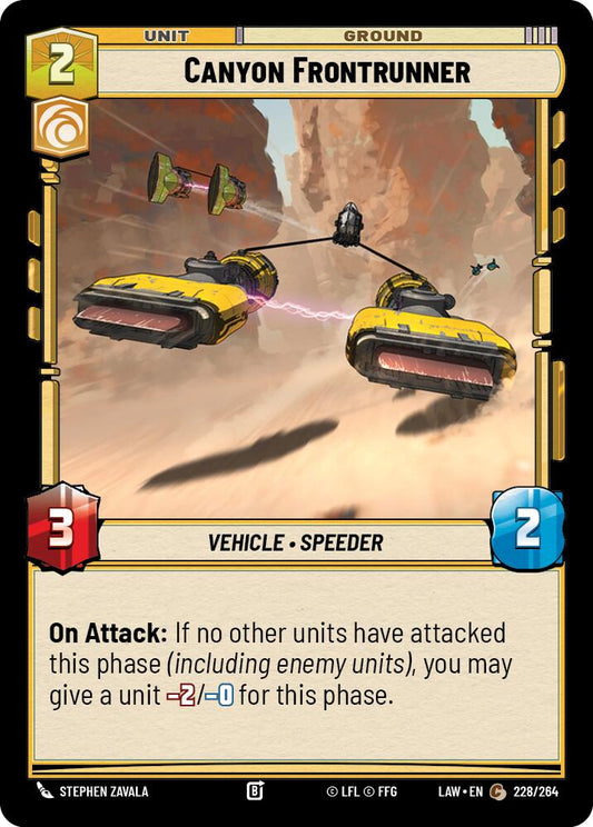 Canyon Frontrunner (228/264) (228/264) [A Lawless Time]