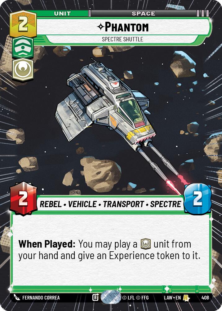 Phantom - Spectre Shuttle (408) (Hyperspace) (408) [A Lawless Time]