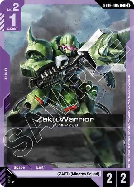 Zaku Warrior (005) [Starter Deck 09: Destiny Ignition]