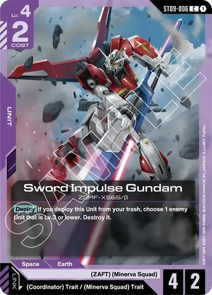 Sword Impulse Gundam (006) [Starter Deck 09: Destiny Ignition]