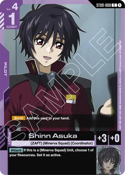 Shinn Asuka (008) [Starter Deck 09: Destiny Ignition]