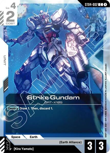 Strike Gundam (002) [Starter Deck 09: Destiny Ignition]