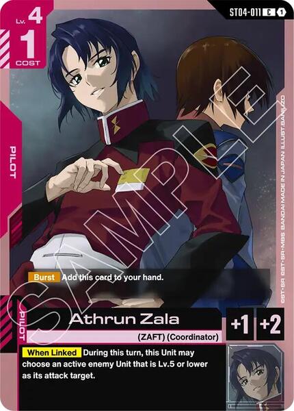 Athrun Zala (011) [Starter Deck 09: Destiny Ignition]